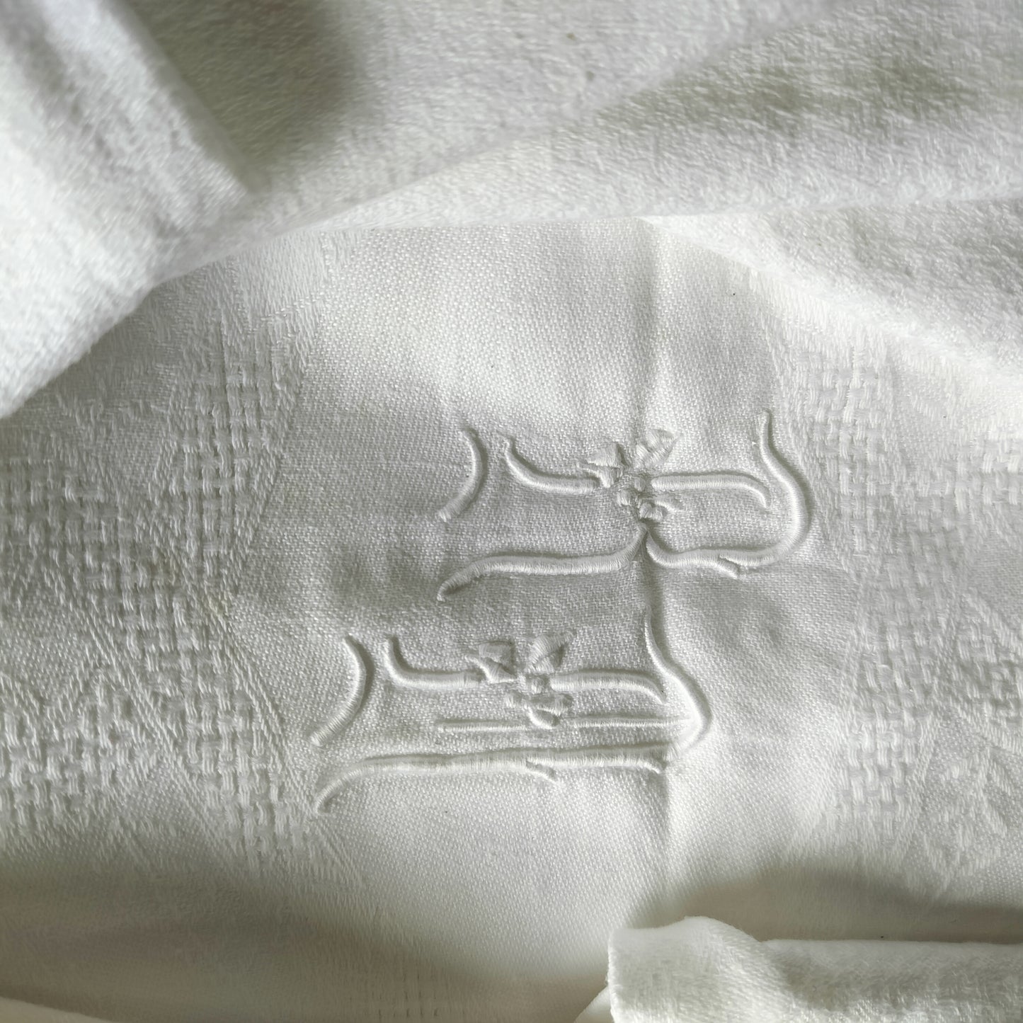 French Linen tablecloth - 8 Napkins Christmas Table